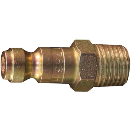 Milton 0.25 in. Male T-Style Plug MIL783BK